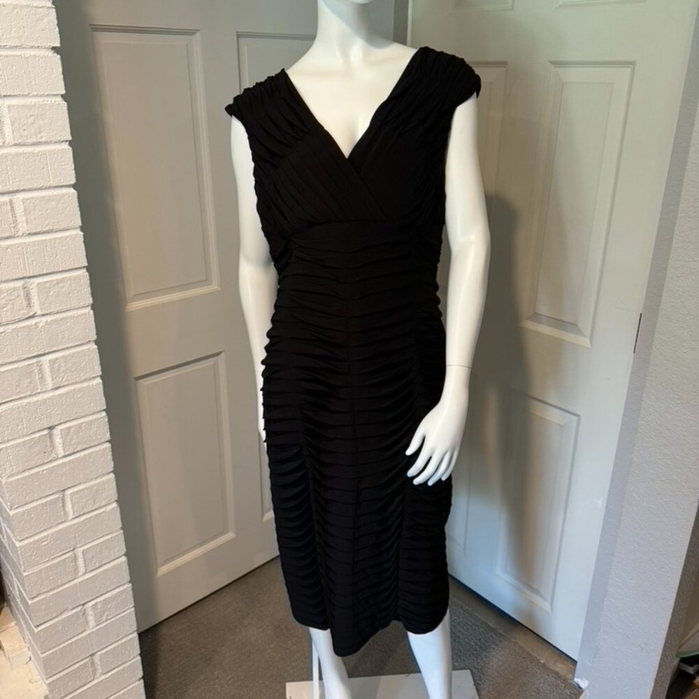 Black evening dress by Collection Dress Barn